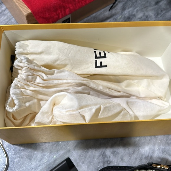 Used Fendi Mink Fur Sandals - Picture 6 of 6